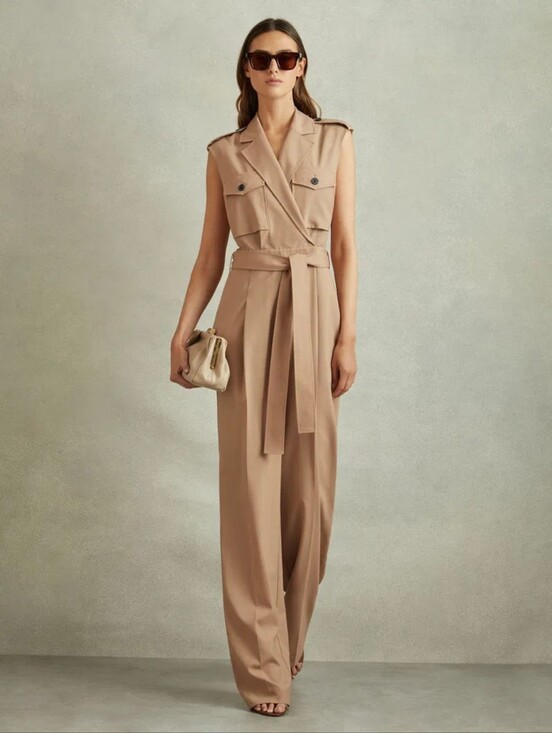 Reiss Pants - NWT REISS | $420 Luisa Wool Blend Jumpsuit
